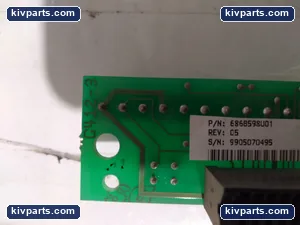 Fischer Porter 686B598U01 Terminal Relay Board – actual item, photo 5 of 7