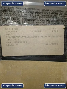 Ingersoll-rand AKD-173B Diaphragm Valve Lower Regulator – actual item, photo 2 of 3
