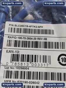 Raritan SLC20C19-4FTK2-6PK C20 to C19 Power Cords – actual item, photo 2 of 4
