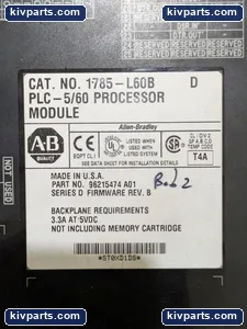 Allen-Bradley 1785-L60B Processor Module – actual item, photo 8 of 14