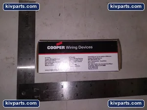 Cooper AH1221V Receptacle – actual item, photo 5 of 7
