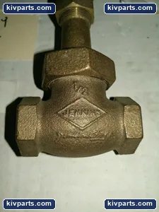 106-A Jenkins Bros Brass Gate Valve – actual item, photo 2 of 4