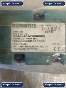 Numatics 554JJ43AO000000 Air-Pilot Valve – actual item, photo 2 of 4