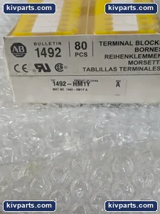 Allen-Bradley 1492-HM1Y Finger Safe Terminal Blocks – actual item, photo 2 of 3