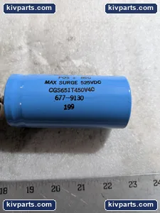 Cornell Dubilier CGS651T450V4C Aluminum Electrolytic Capacitor – actual item, photo 4 of 7