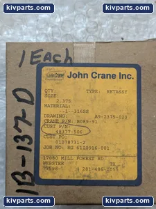 John Crane B089-91 Mechanical Seal – actual item, photo 4 of 5