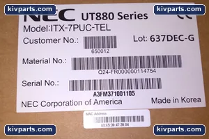 NEC UT880 Series – actual item, photo 2 of 3