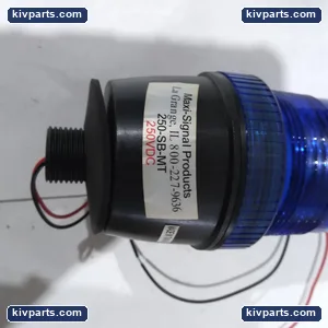 250-SB-MT Blue Strobe Beacon Light – actual item, photo 3 of 5