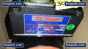 Sanyo Denki 20BM120BXP42 CNC AC Servomotor Drive – actual item, photo 4 of 5