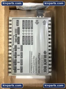 Black Box LMC100A-LC-R2 FlexPoint Media Converter – actual item, photo 3 of 11
