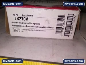Cooper TR270V Grouding Duplex Receptacles – actual item, photo 5 of 6