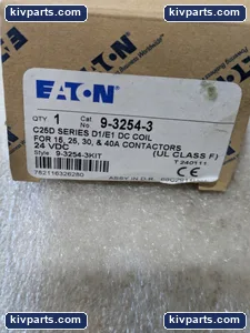 Eaton 9-3254-3 C25 Series Magnetic Contactor – actual item, photo 2 of 7