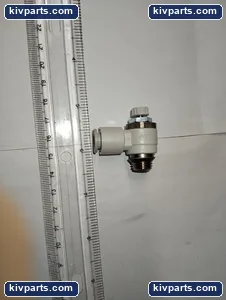 SMC AS2201F-U02-08 Flow Control Valve – actual item, photo 2 of 4