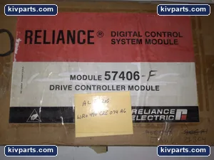 Reliance Electric 0-57406-F Drive Controller Module PLC – actual item, photo 3 of 4