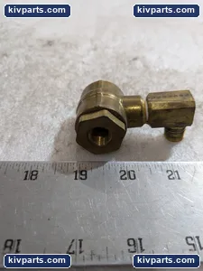 Brass Swivel Elbow Fitting Industrial OEM Module – actual item, photo 5 of 6