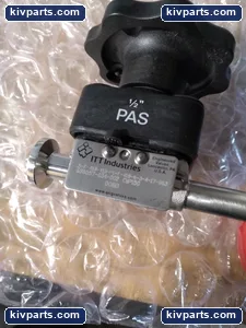 ITT 698557-034-002 Diaphragm Valve – actual item, photo 4 of 6
