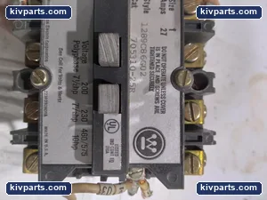 Westinghouse 1289C86G02 Size 1 Motor Starter Contactor – actual item, photo 4 of 5