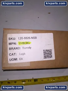 Burndy YH8C8C Green Crimp Wire Connector Lugs – actual item, photo 4 of 5
