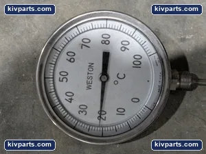 Weston 265634-914 CH-A Bimetal Thermometer Gauge – actual item, photo 3 of 8
