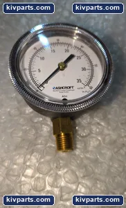 Ashcroft 1490 25- Low Pressure Gauge – actual item, photo 3 of 4