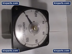 Kratos D4A Amperes Analog Panel Meter Gauge – actual item, photo 2 of 4