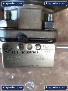ITT 5-F-428-8-4-31-A105 Industries Forged Valve – actual item, photo 2 of 4