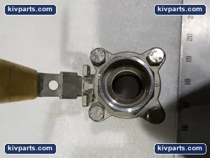1-316 1000WOG 15/16" STAINLESS STEEL BALL VALVE – actual item, photo 5 of 7