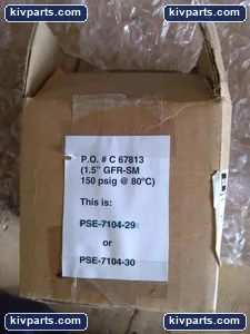 Bs&b PSE-7104-29 Valve – actual item, photo 3 of 5