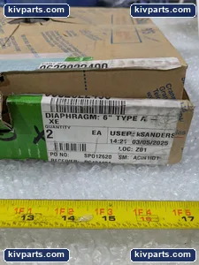 Saunders 215698 A-E2 425 EPM Rubber DA150 Valve – actual item, photo 4 of 5