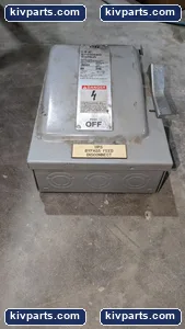 Siemens JN-322 1 Enclosed Disconnect Switch – actual item, photo 2 of 5