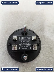 Curtis 701RR001048150D100230A Hour Meter Energy Monitor Panel – actual item, photo 5 of 6