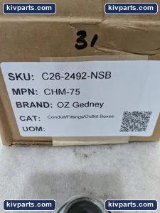 O-z Gedney CHM-75 Conduit – actual item, photo 2 of 9