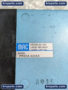 MAC PR93A-GAAA Valves – actual item, photo 2 of 5