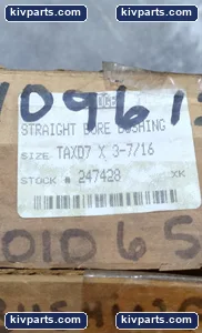 Dodge NO-Q2 TAXD7 Straight Bore Bushing – actual item, photo 5 of 5