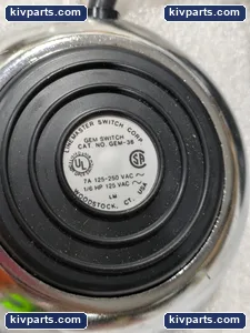 Linemaster GEM-36 Foot Switch – actual item, photo 2 of 5