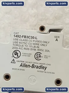 Allen-Bradley 1492-FB3C30-L Terminal Block – actual item, photo 4 of 5