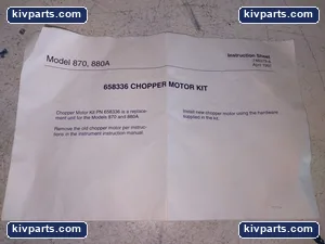 Rosemount 658336 SIG Berger Lahr Chopper Motor – actual item, photo 3 of 4