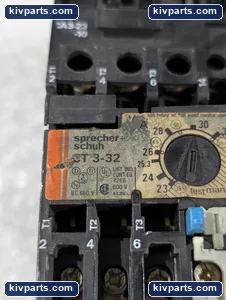 Sprecher + Schuh CA3-23-10 Contactor CT3-32 Overload Relay – actual item, photo 7 of 8