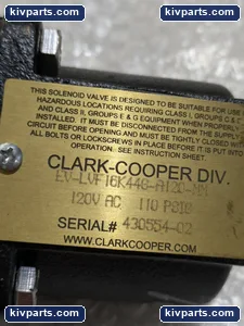 EV-LVF16K44G-A120-MM Solenoid Valve – actual item, photo 3 of 8