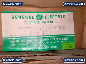 General Electric 16SB1FB3H31SSM4P Control Switch – actual item, photo 2 of 3