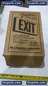 Lithonia Lighting 4WT13 Signature Exit Sign – actual item, photo 3 of 5