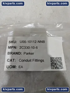 Parker 2C330-10-6 Industrial Electrical Connector – actual item, photo 2 of 11