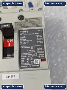 Fuji Electric BW125JAGU-3P015 Auto Circuit Breaker – actual item, photo 3 of 6