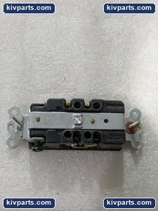 Hubbell HBL2182 Brown Duplex Receptacle – actual item, photo 4 of 9
