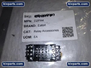 Cutler-Hammer D2PA4 Relay Socket – actual item, photo 2 of 4