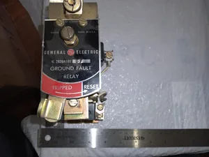General Electric IC2820A102BF Ground Fault Relay