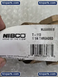 Nibco T-113 Bronze Gate Valve – actual item, photo 2 of 7