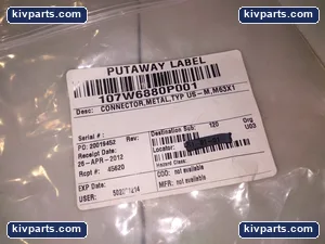 General Electric 107W6880P001 Metal Cable Gland Connector – actual item, photo 4 of 5