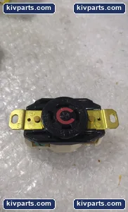 Hubbel 243OA Hubbell Twist-Lock Receptacle – actual item, photo 4 of 5