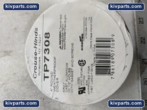 Crouse-Hinds TP7308 Round Weather Proof Cover – actual item, photo 3 of 7